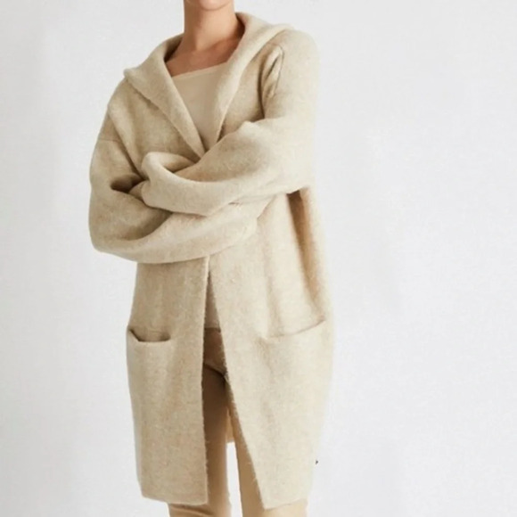 Beryll Cashmere hooded cardi - Picture 1 of 4